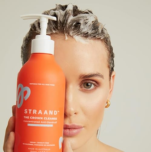 Miniatura 4 de Crown Cleanse Champú clarificante – Champú desintoxicante del cuero cabelludo con aceite de menta y prebióticos – Hidrata el cuero cabelludo seco y