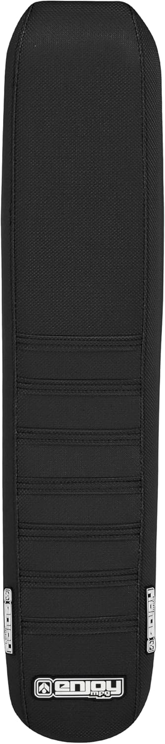 Enjoy Mfg Seat Cover - Compatible with Riding Times GT73/ GT73 Pro eMoto Bike_#540 (All Black with Black Ribs)