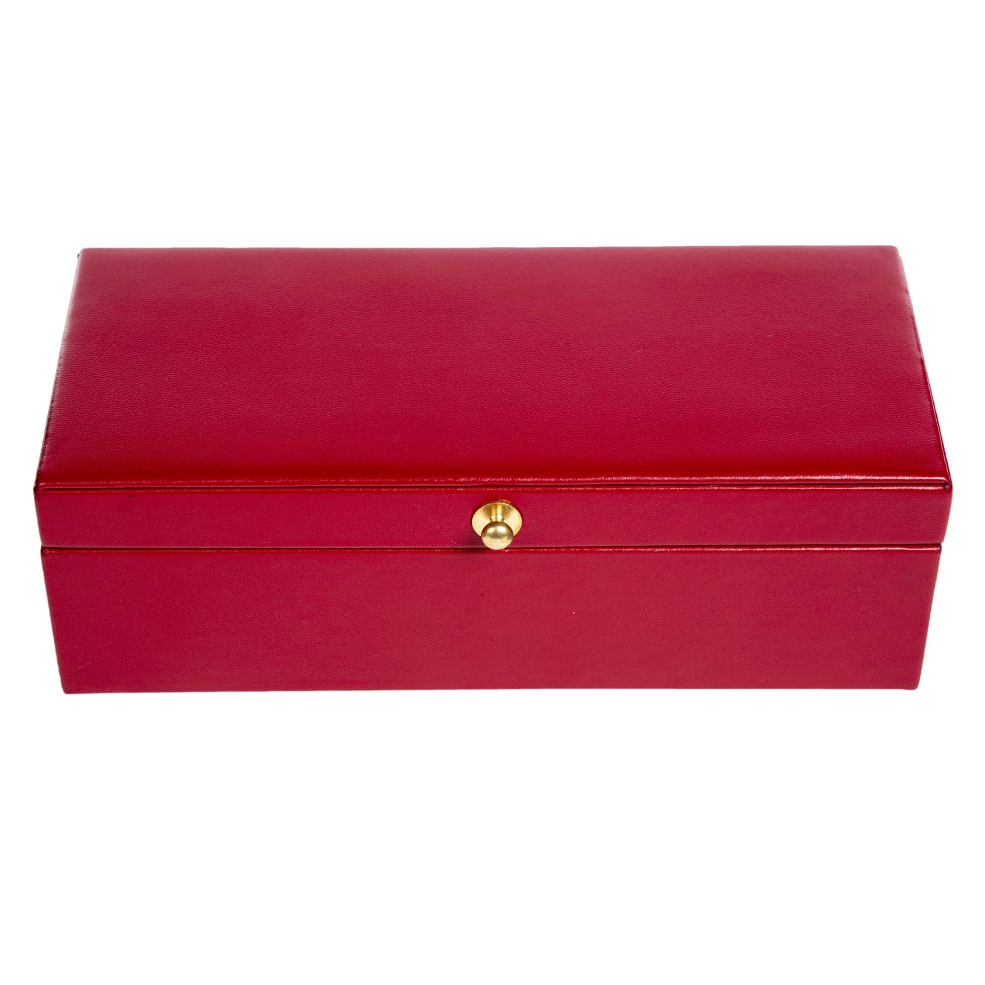 Thylable Vegan Leather 4 Slot Watch Box for Watches - Light Red (B093ZYGGHW) Amazon Price History, Amazon Price Tracker