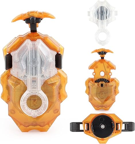 Vista 43 de DYT Battling Tops Burst B 184 Custom Bey Launcher LR Left Right Spin DB Layer System , B 11 Launcher Grip Metal Azul