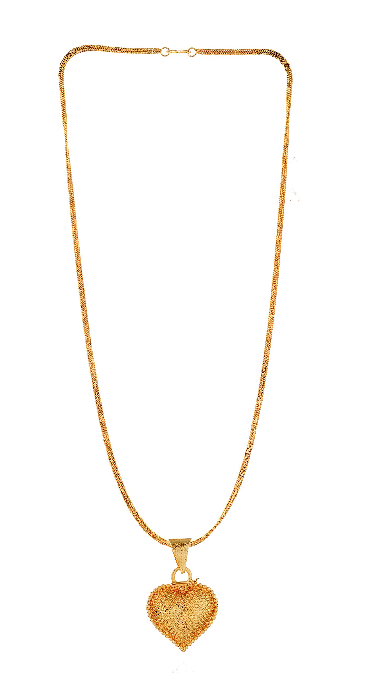 Handicraft Kottage® Womens Gold Plated Pendant Chain for Girls (HK-Pendant-012) (B07PM6WFJY) Amazon Price History, Amazon Price Tracker