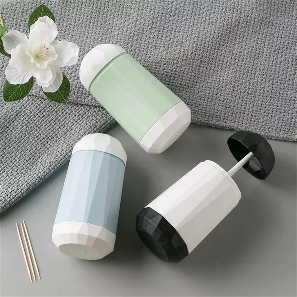 Toothpick Dispenser Portable Toothpick Storage boxN/A Automatic Toothpick Holder Press Container Household Desktop Storage Box Toothpick Dispenser (Color : C, Size (Color : C)(OneColor)