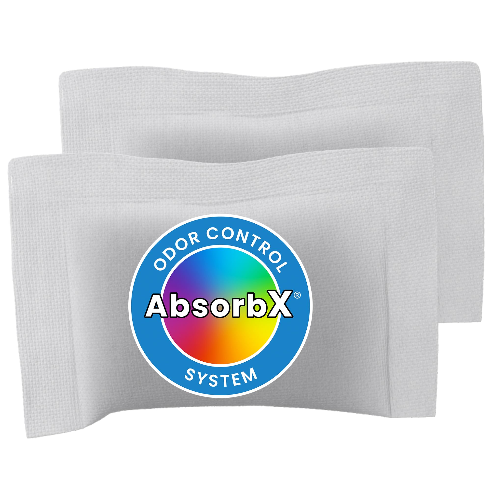 iTouchless 2-Pack AbsorbX Deodorizers Absorbs, Natural Activated Carbon, Biodegradable, for use with 8 Gallon and Larger Trash Cans with Odor Filter Compartment