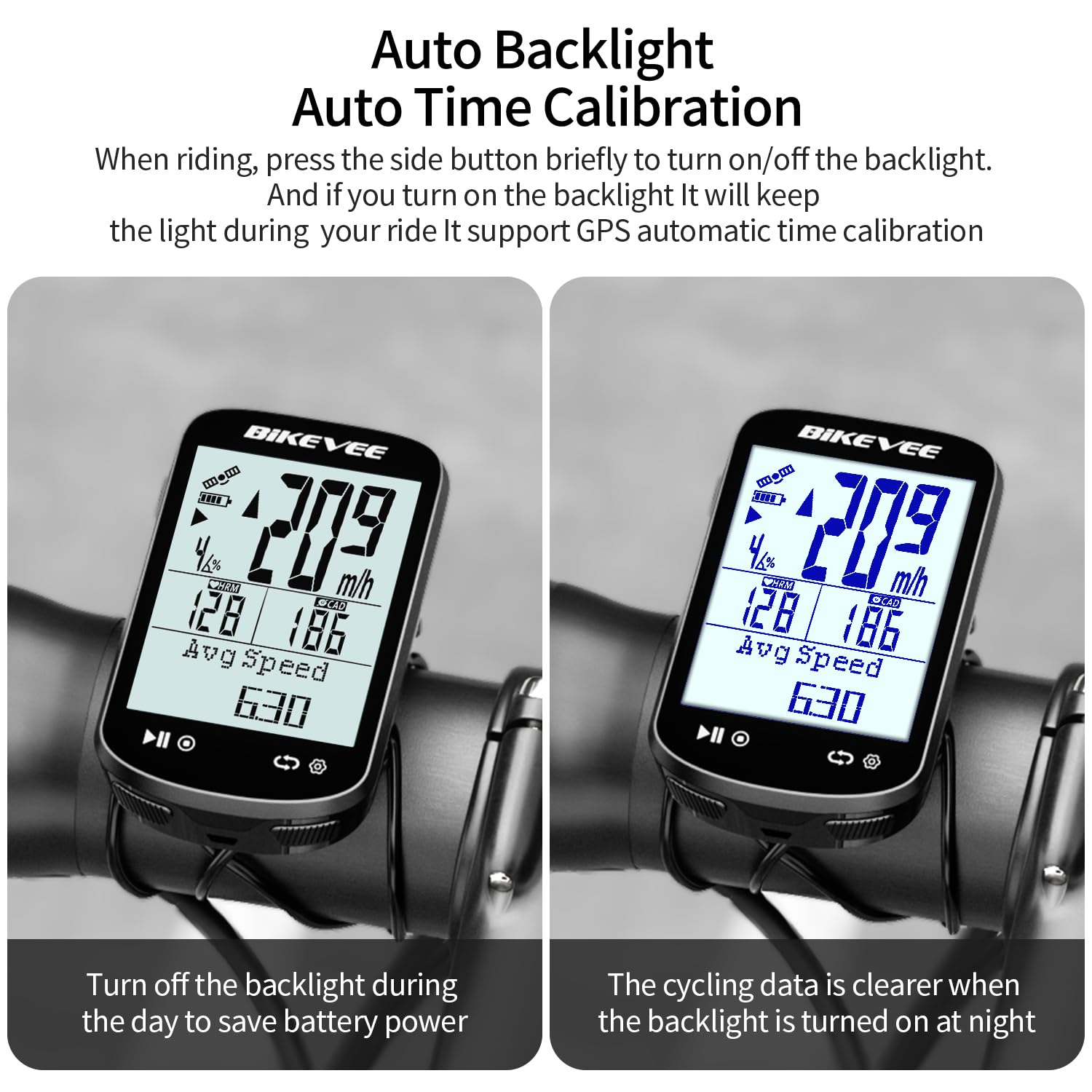 GPS komputer rowerowy bezprzewodowy ANT+ Bluetooth 2,6" szklany wyświetlacz 50 h akumulator