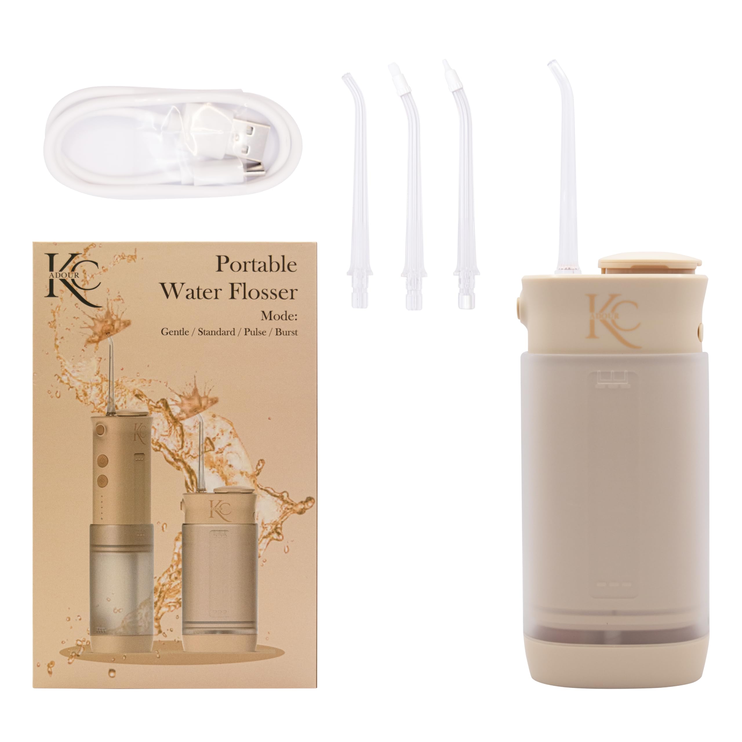 Idropulsore portatile (beige)