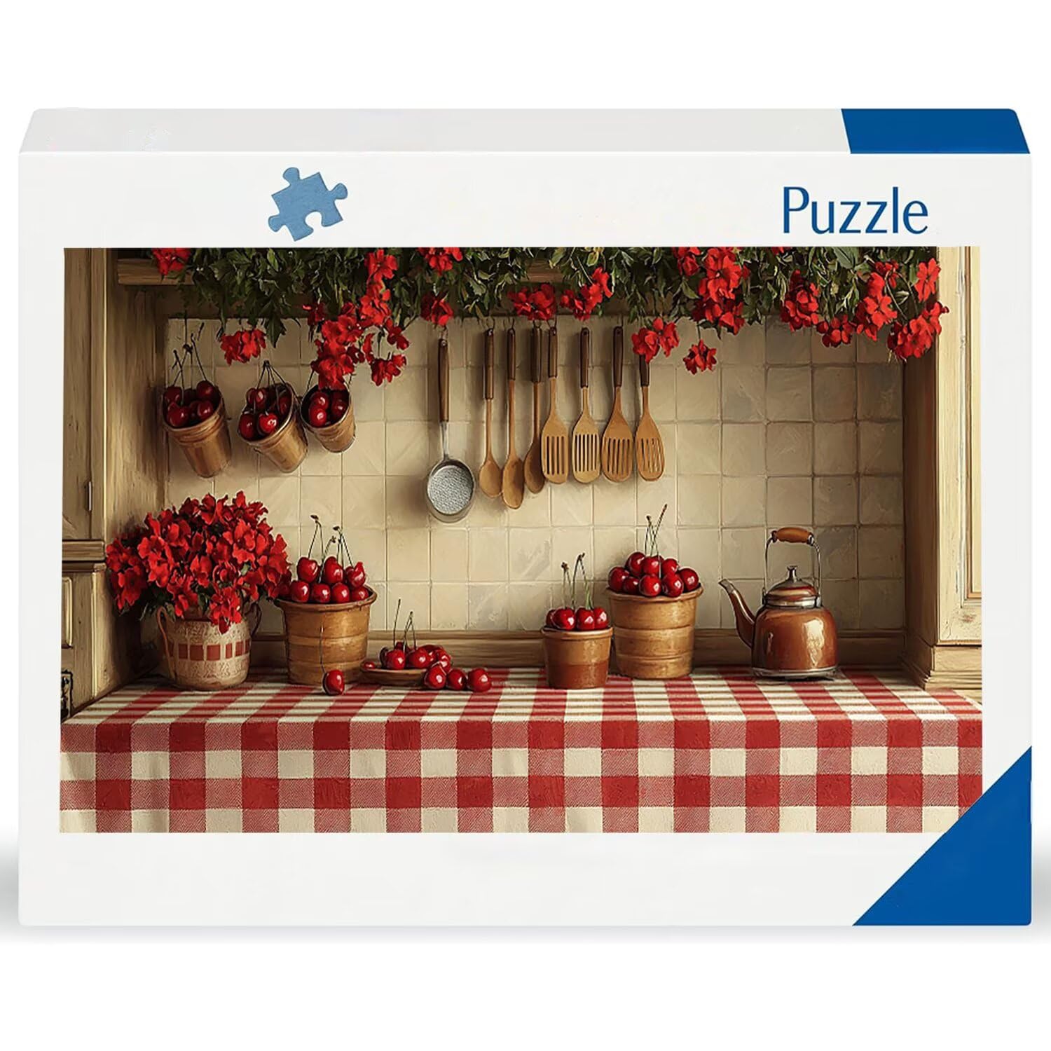 1312 puzzli Jigsaw dla dorosłych, przybory kuchenne, puzzle, wyzwanie rodzinne, do zabawy, edukacyjne, redukujące stres, kolorowe puzzle DIY, dekoracja domu, na prezent, 156 x 28 cm, K-112