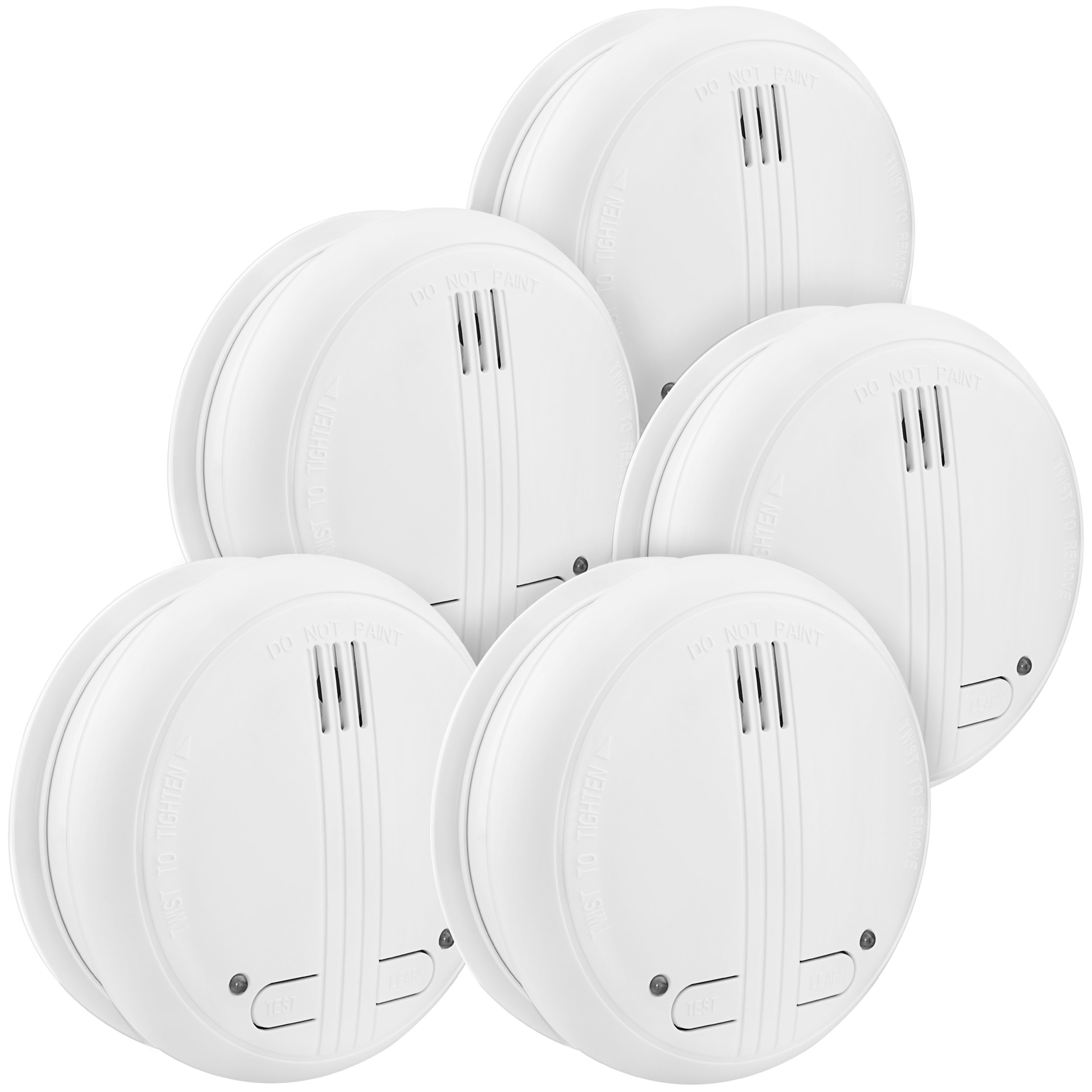 Mumbi RMF150 wireless smoke detector can be linked to connect to a