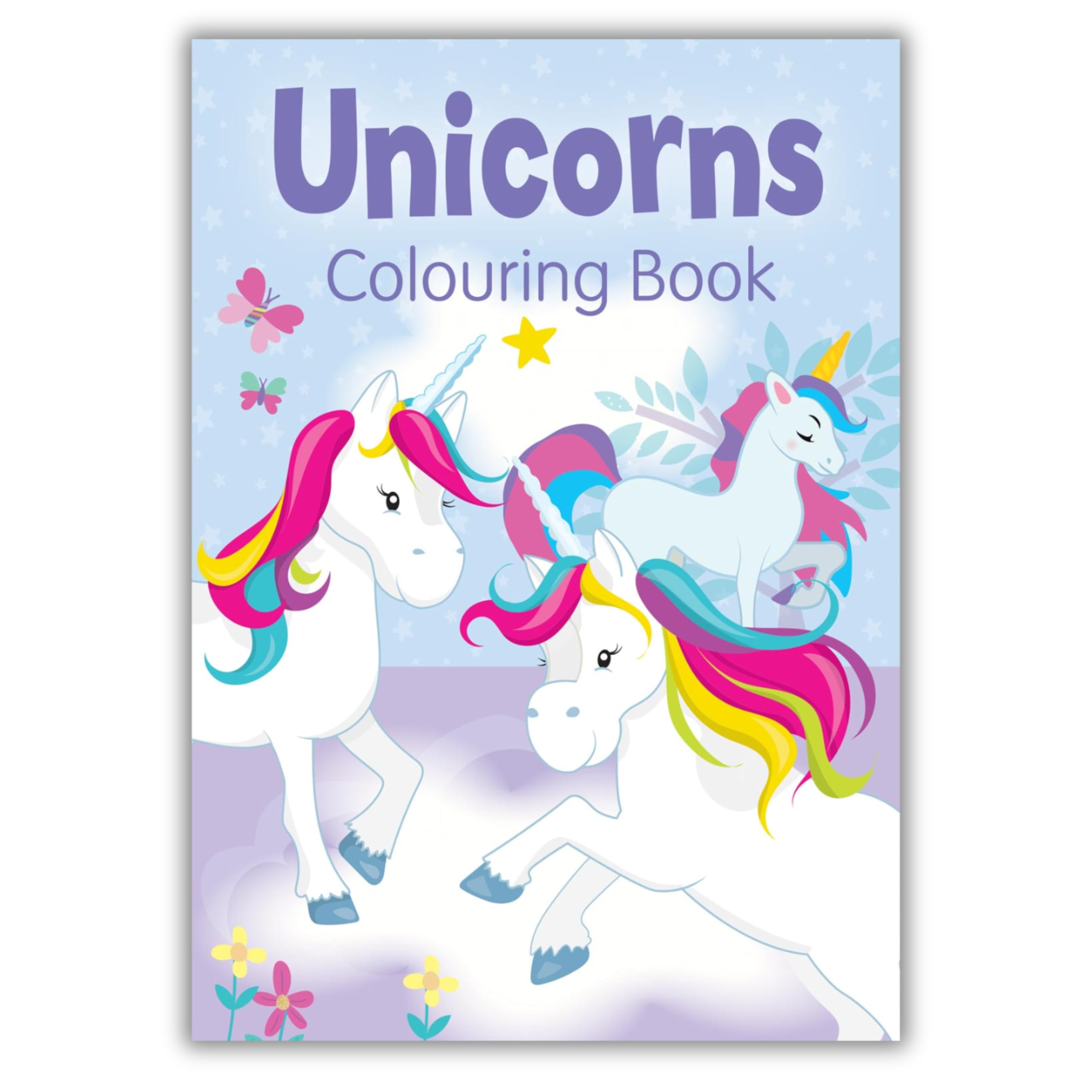 Alligator Books Unicorns Colouring Book