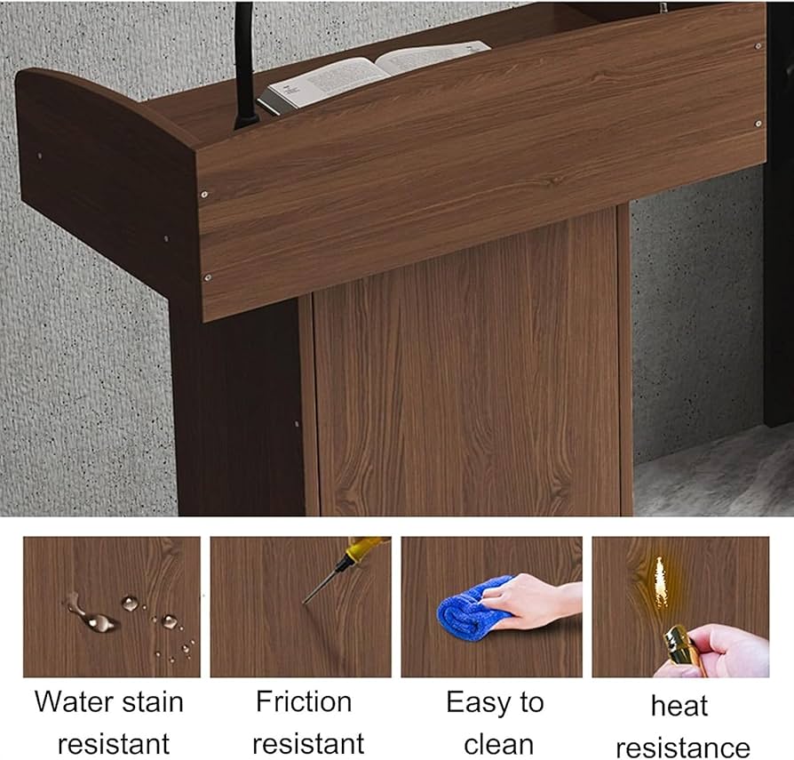 Amazon.co.jp: 演説台、フロアスタンディングポディウム