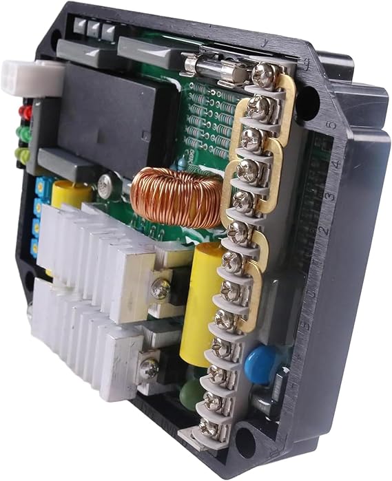 FridayParts Automatic Voltage Regulator AVR UVR6 UVR 8172 Compatible for Mecc Alte Electric Generator Replacement