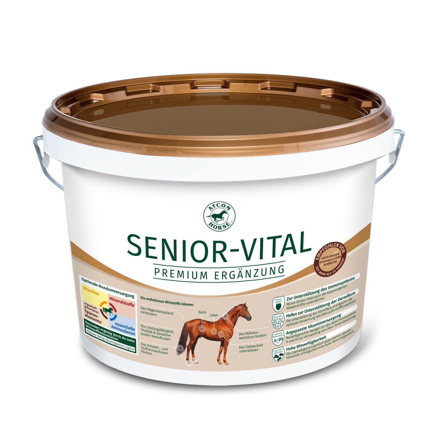 ATCOM Senior-VITAL 10 kg Eimer