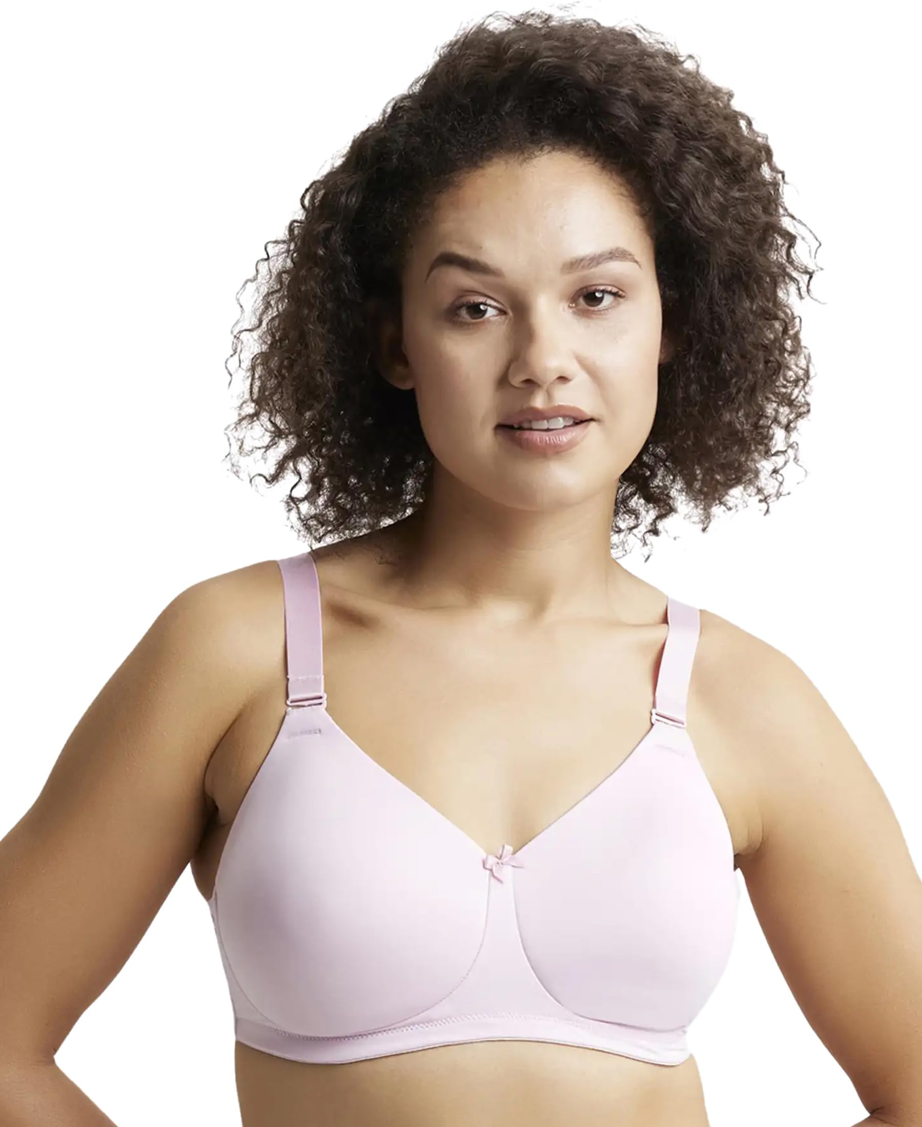 jockey Women Microfiber 1829 Plus Size Bra,Wirefree,Padded,Full Coverage with Magic Under Cup,Soft Touch-picture-17