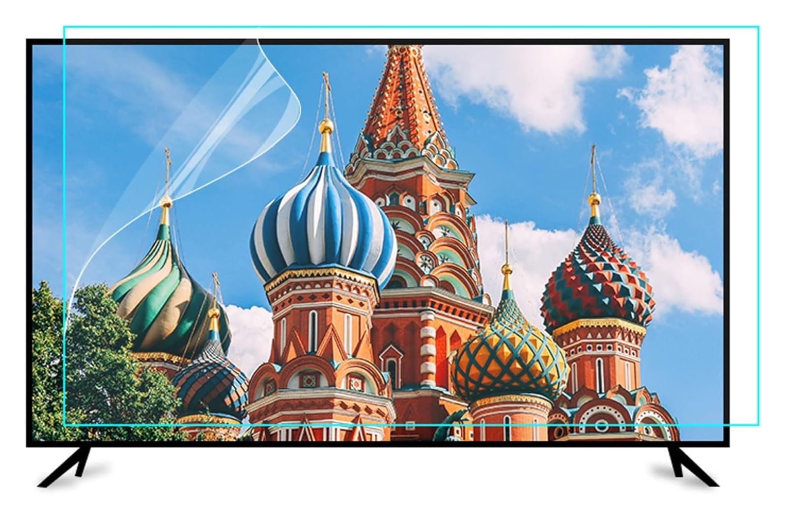 Ochrona ekranu TV, TV Screen Protector 50-75 Inch For LCD LED OLED QLED 4K HDTV(55in 1211x682mm)