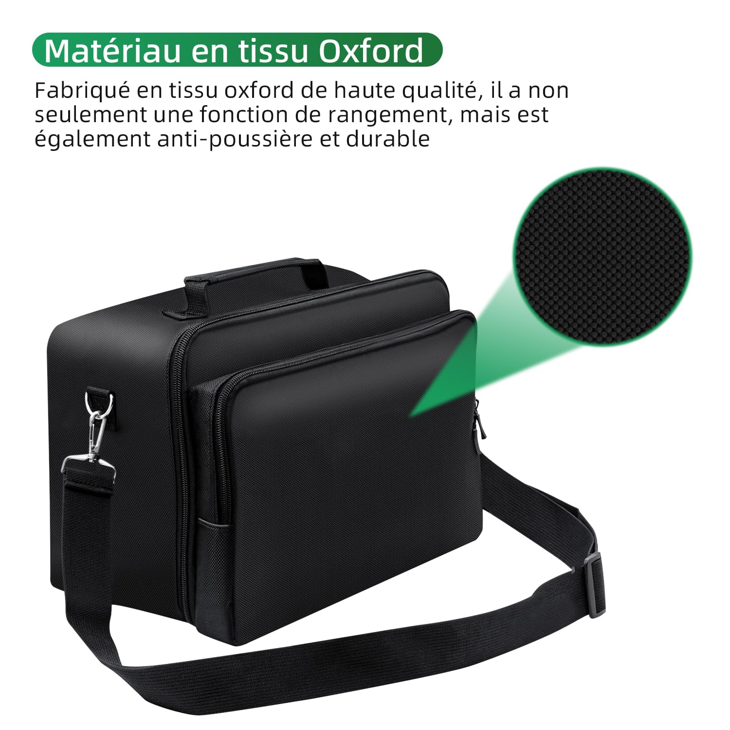 Mcbazel Étui de Protection pour Xbox Series X, étui de Transport pour Console Xbox Series X, Manette, câbles et Autres Accessoires, Noir , Étui de Transport