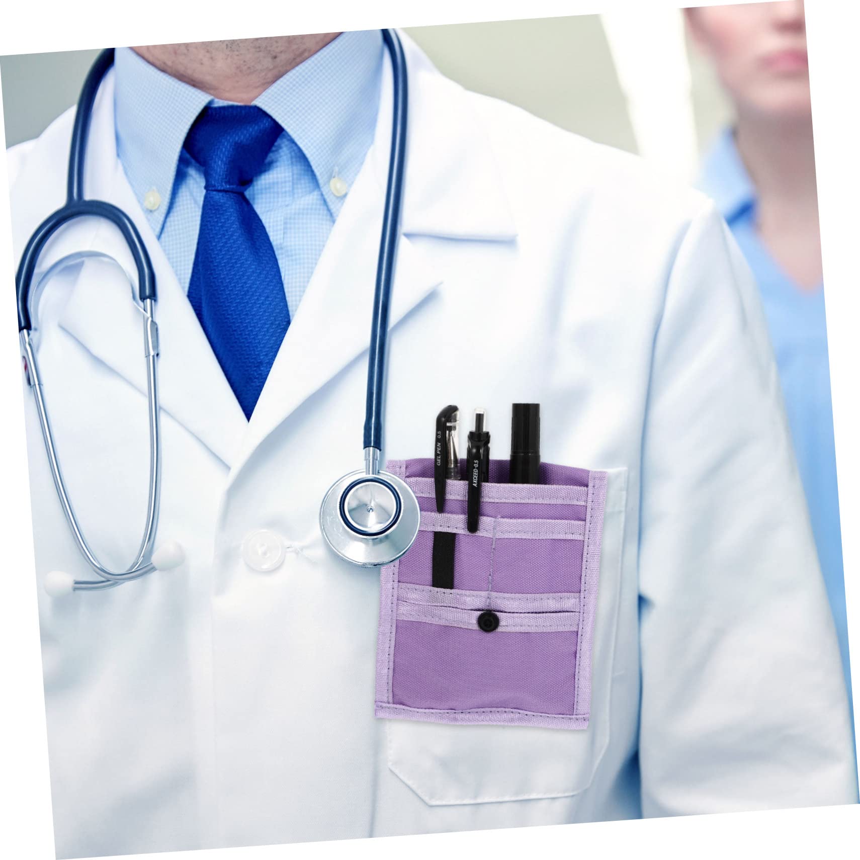 Praktischer Krankenschwester-Stiftbeutel – Mehrfachtaschen-Organizer Für Stifte, Scheren, Thermometer & Mehr