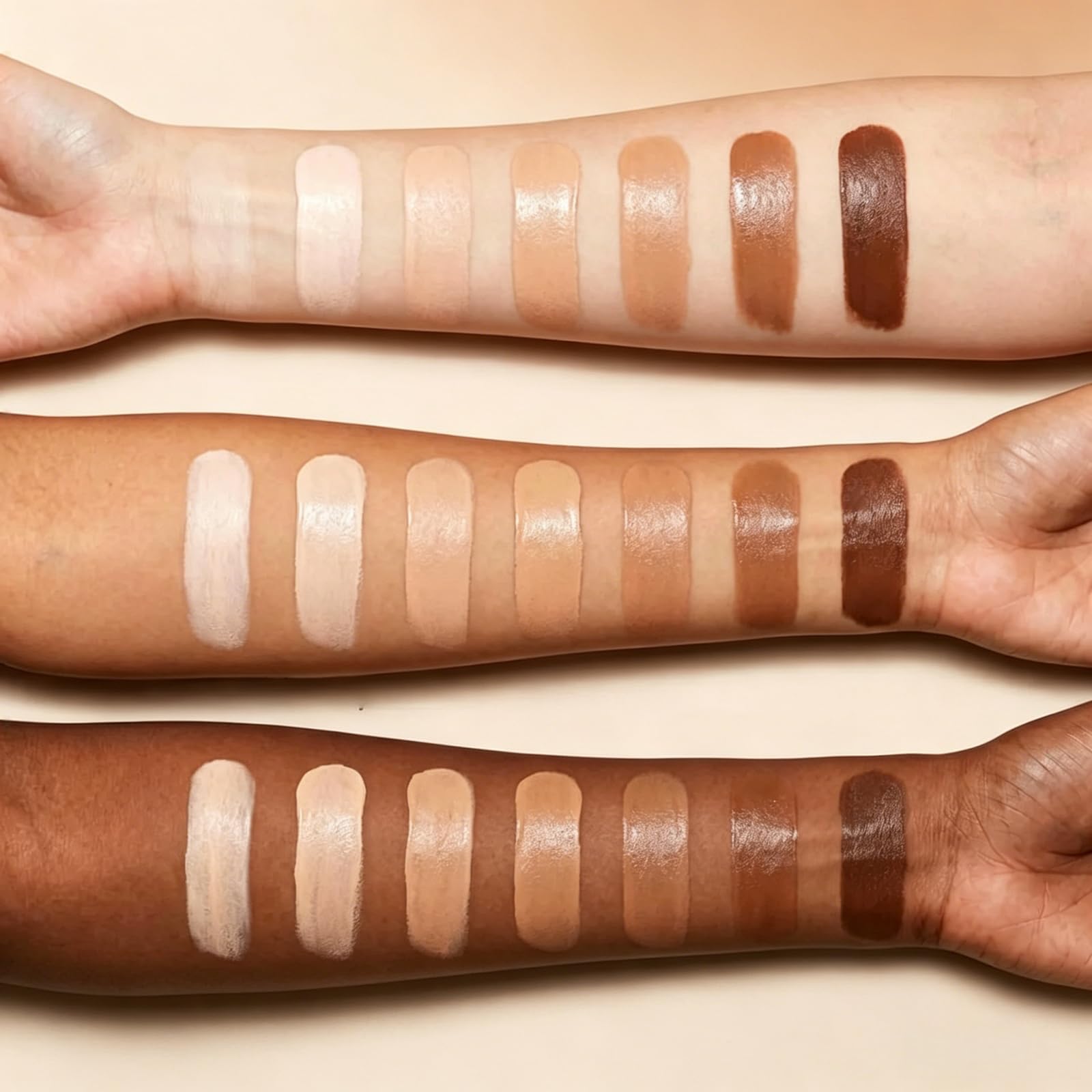 Heroka Nudaskin Body Coverage Concealer Fair Körper Camouflage Make-up für Beine und Körper, wasserfest, natürliches Finish (04 Natuurlijk beige)