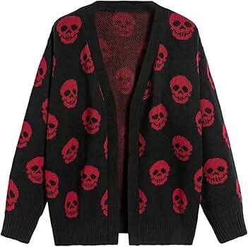 韓ブラ　IGUSA glitter skull cardigan カーディガン Skull Studded Cardigan