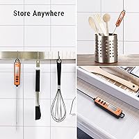 Vista 6 de Termómetro digital de carne ThermoPro TP01A para cocinar, líquido de vela, freír en aceite, caramelos, termómetro de cocina, termómetro de lectura