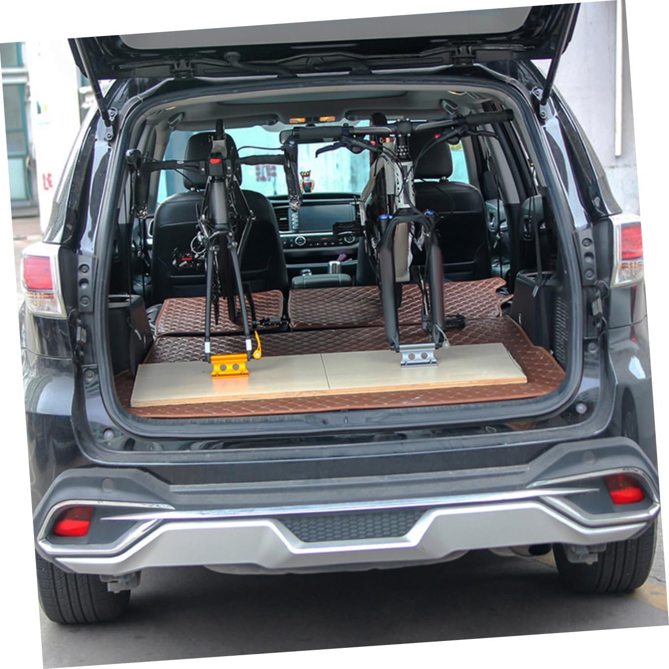 2pcs Cycling Fork Rack Bike Car Rack Quick Release Stand Retaining Clip Mount