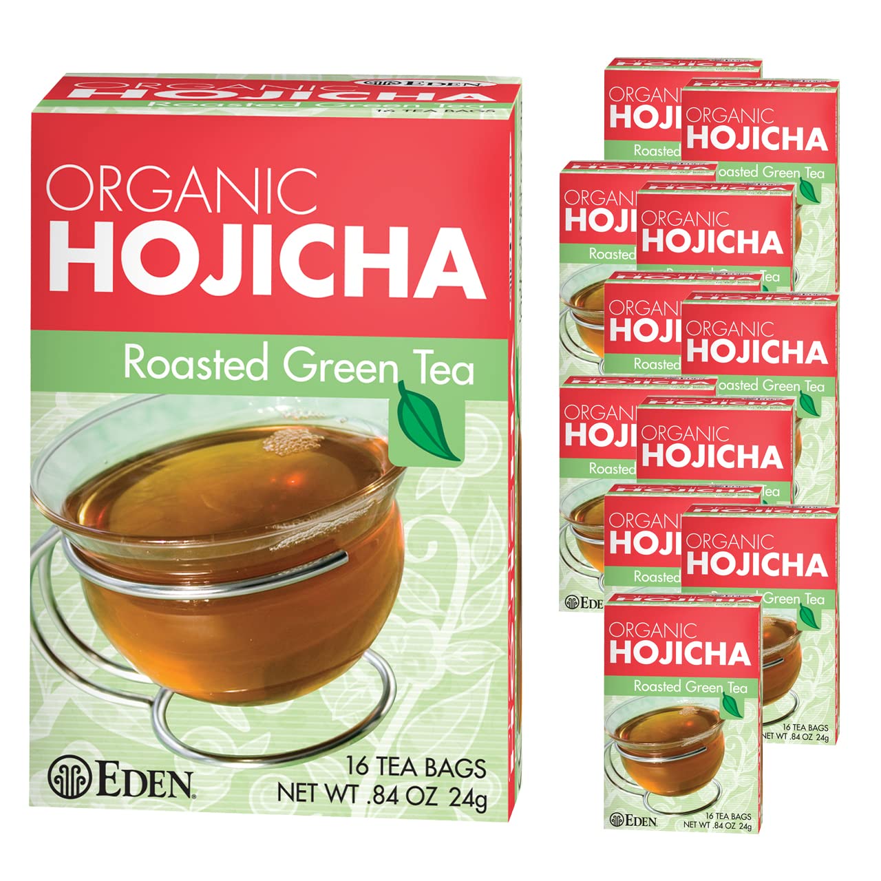 Buy Eden Hojicha Roasted Green Tea, Low Caffeine, Japanese, 16