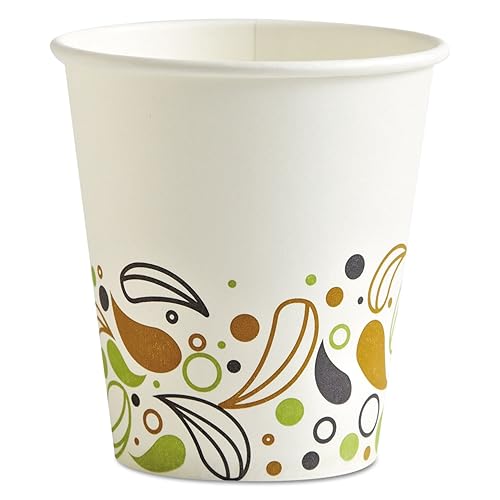 Miniatura 1 de Boardwalk BWKDEER10HCUP - Vasos calientes de papel impreso Deerfield