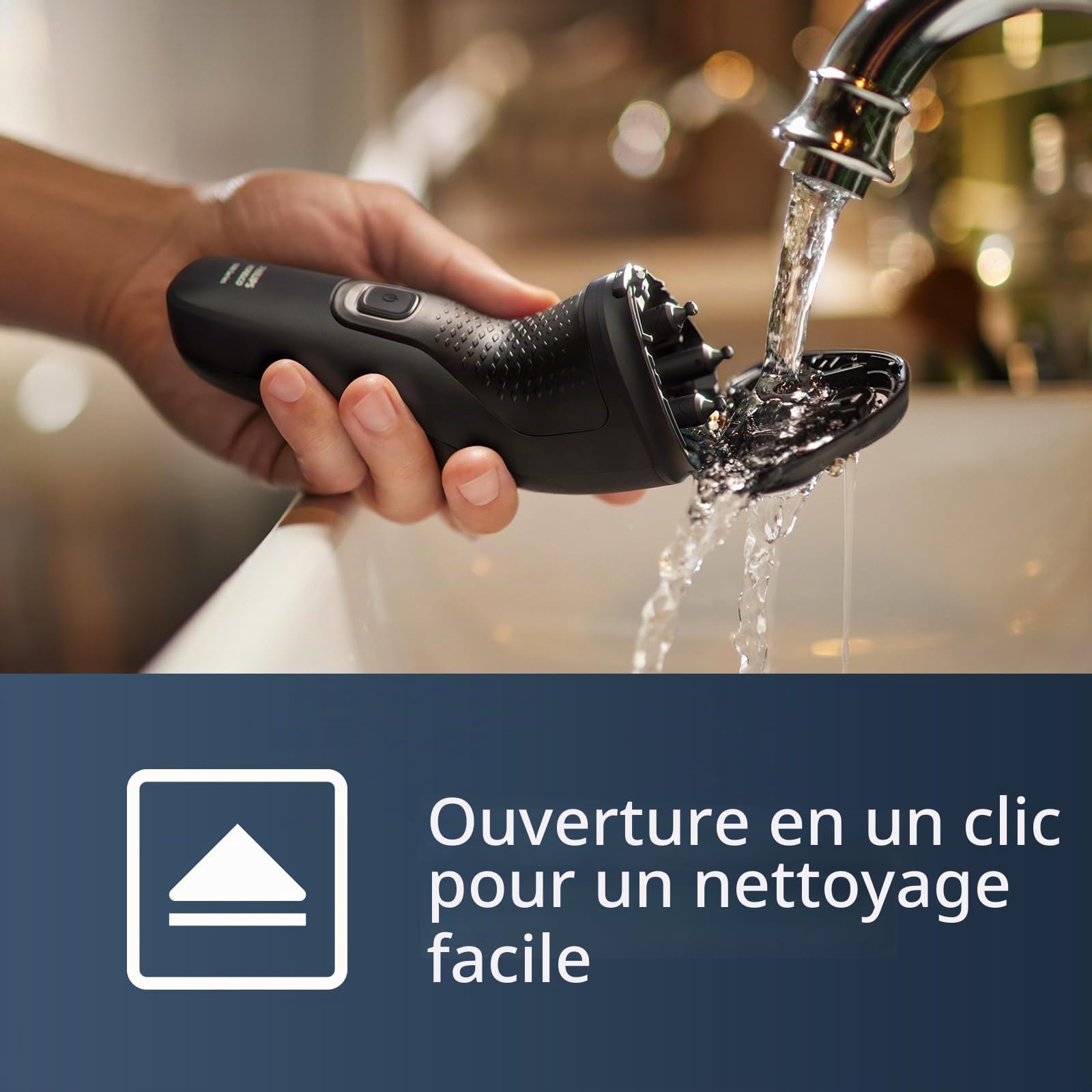 Philips Norelco S1016/90 Rasoir avec lames Comfort Cut et têtes flexibles 4D (utilisation filaire uniquement)