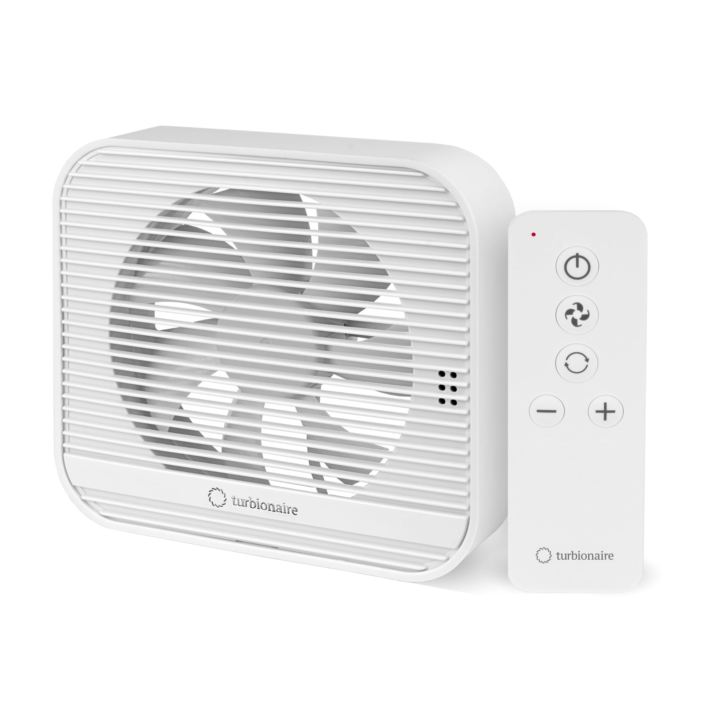 Turbionaire Axio 1012 R Extractor de baño, Multifuncional, 5 velocidades + Boost, Mando a distancia, Conexiones de 100 mm y 120 mm con válvula antirretorno incluida, 7.8W, 163 m³/h, Blanco