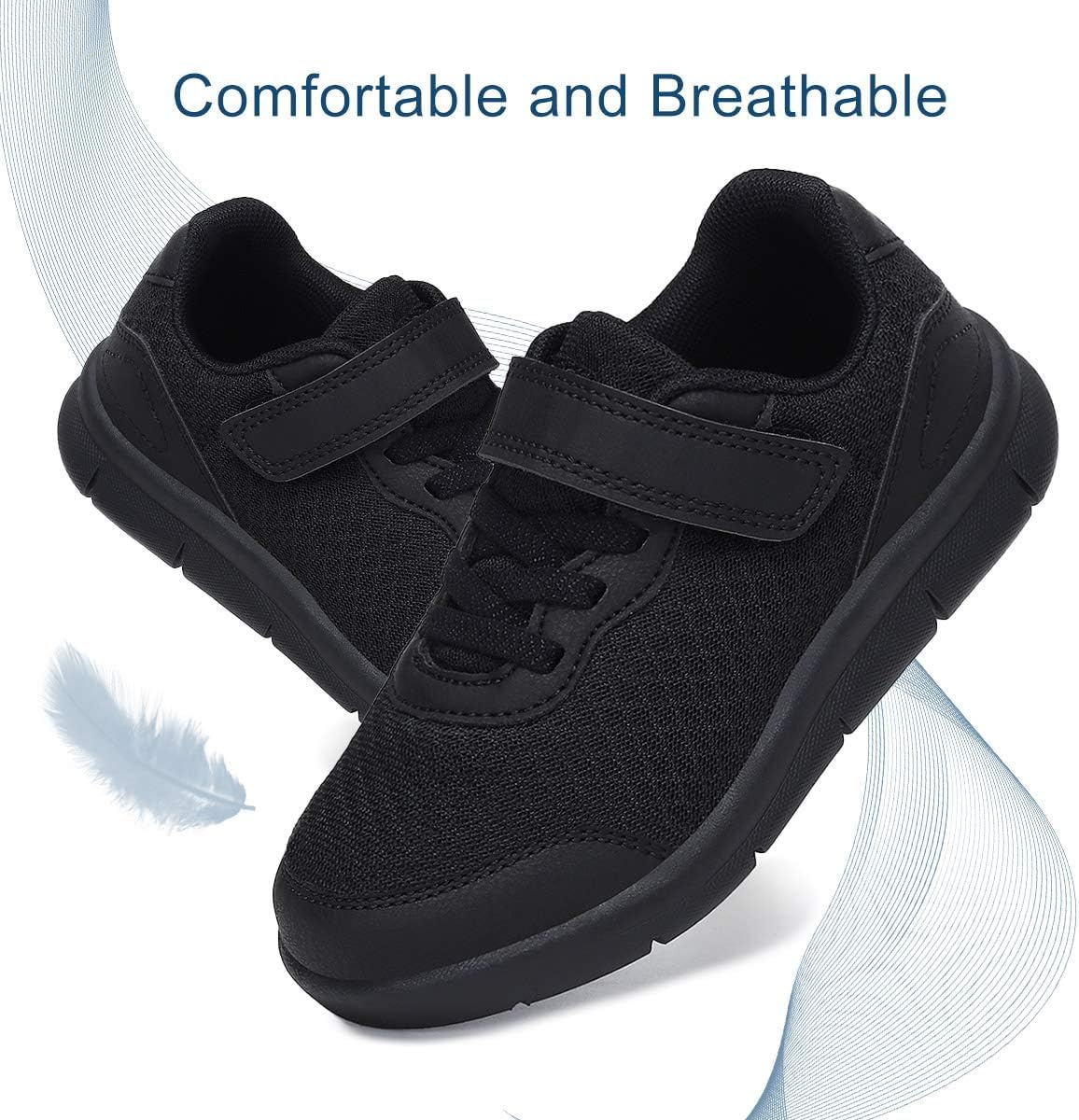 Nihaoya Toddler/Little Kid Boys Girls Shoes Running/Walking Sports Sneakers - Image 3