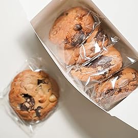 Morepack Self Sealing Cellophane Bags Self Adhesive,5x6 Inches Clear Resealable Cookie Bags for Gift Giving 200Pieces