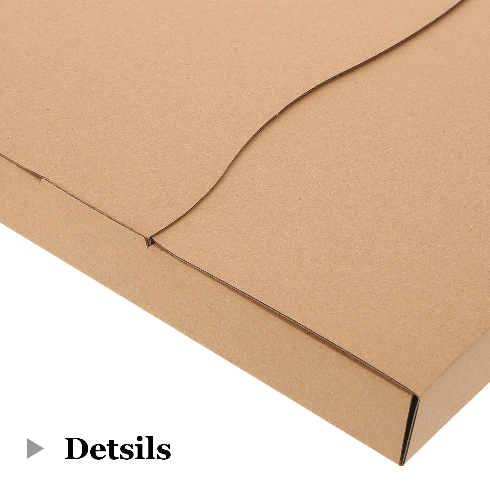 20 Scatole di Spedizione in Carta Kraft per Dischi in Vinile e Libri 310x226x28mm, Resistenti, Riciclabili e Impilabili, Confezione per Spedizioni e Stoccaggio Pratico