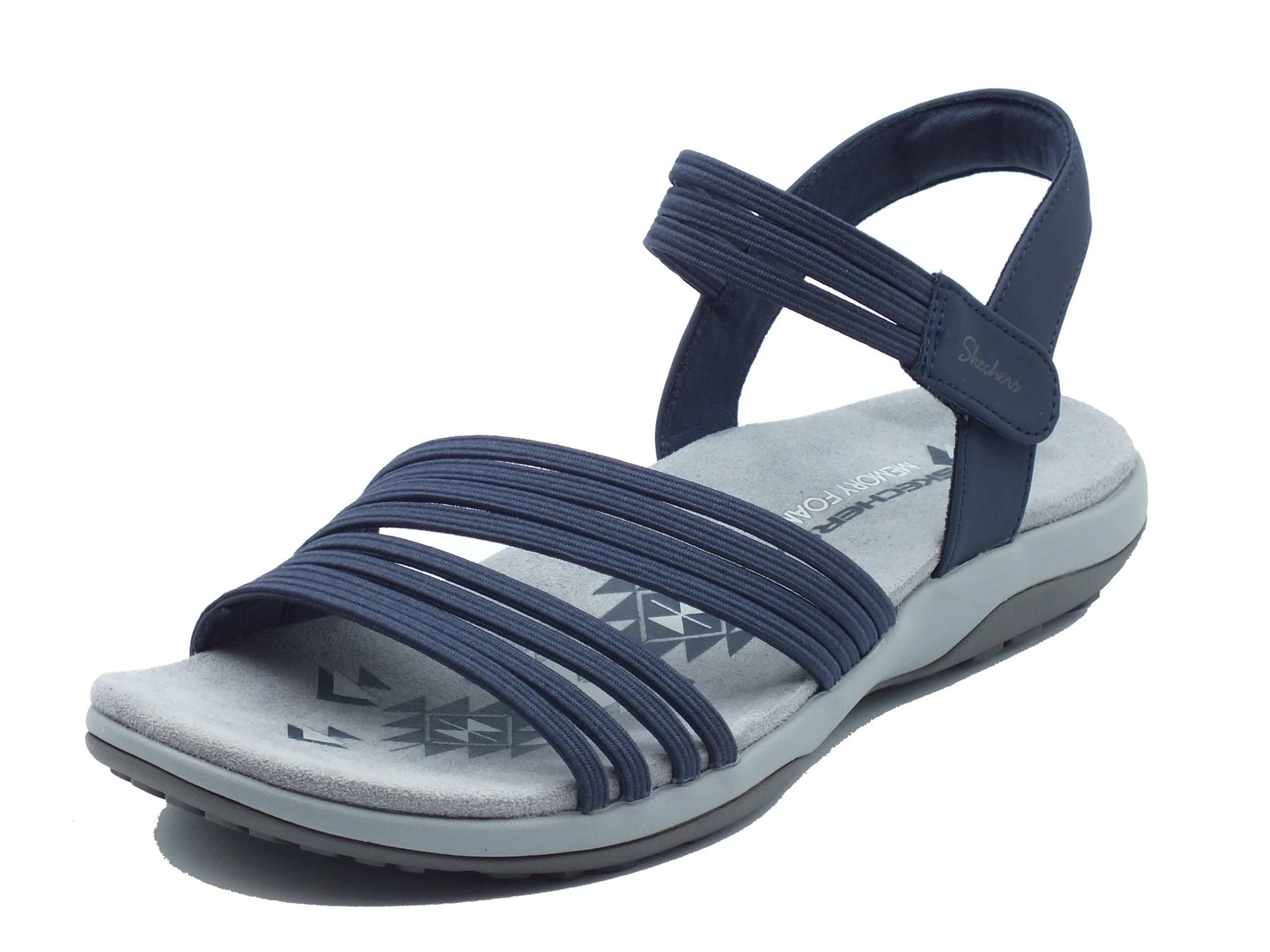 Skechers Damen Reggae Slim - Coffee RunSandale