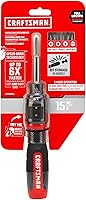 Vista 5 de CRAFTSMAN 15pc 6x SpeedDrive Ratcheting Screwdriver (CMHT68134)