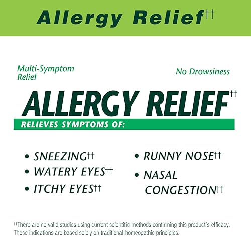 Miniatura 5 de Nature's Way Boericke & Tafel Allergiemittel AllerAide, Alivio de la Alergia, 40 Tabletas