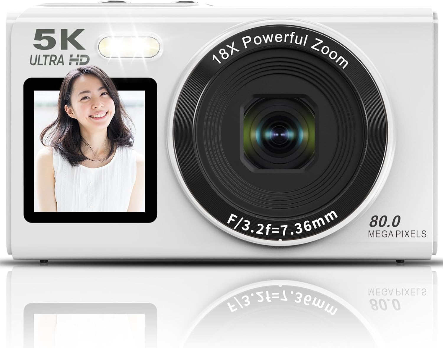 Beho Beho 5K 8000万画素 Wi-Fi ホワイト