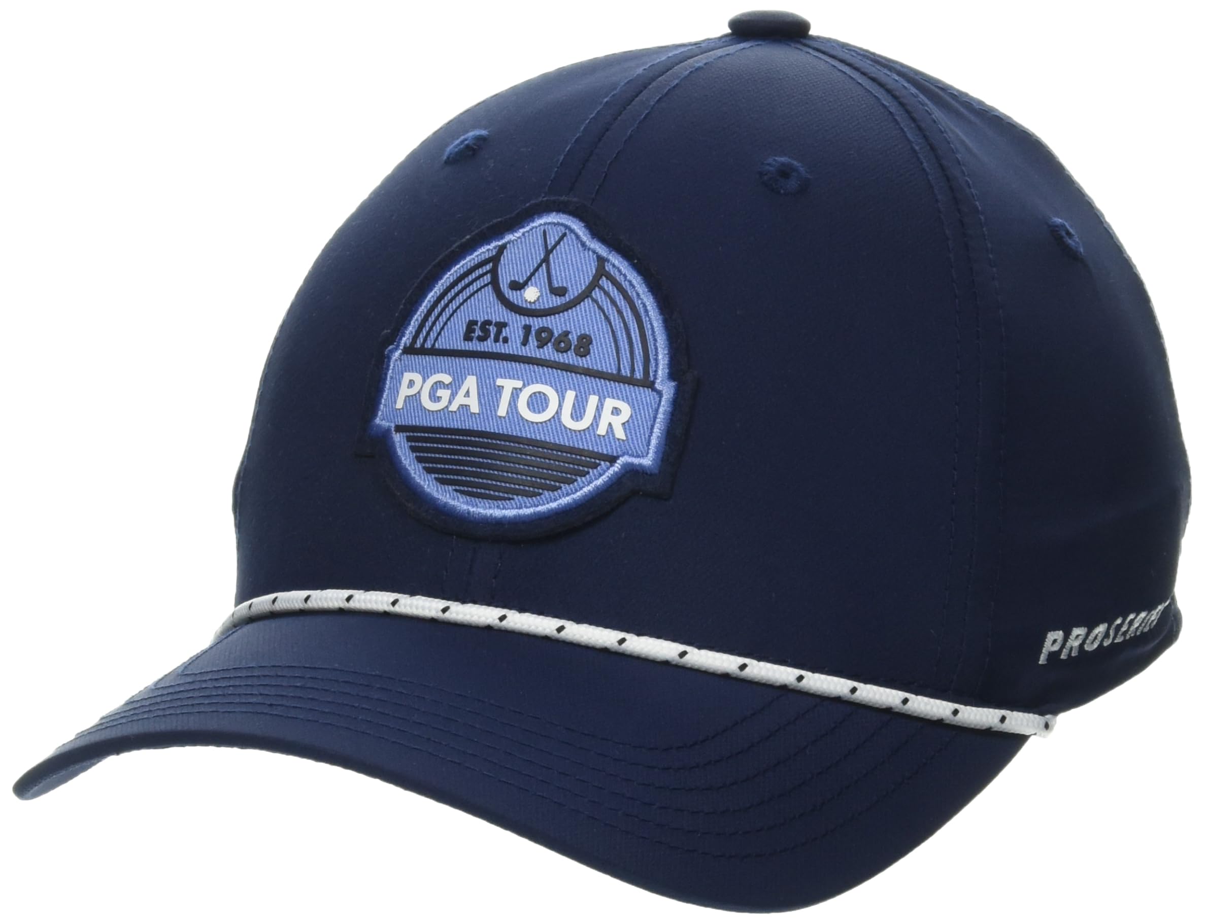 Pga Tour Men's Peacoat Premium Label Golf Cap Hat, One Size