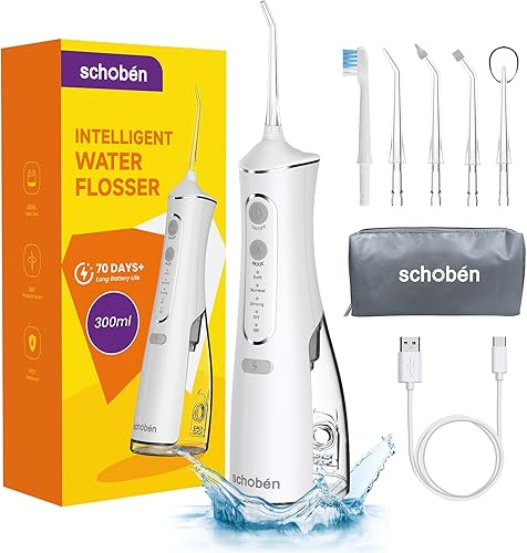 Herramientas de irrigador dental de agua para dientes Recargable Portátil Agua Pick Dental Irrigador Oral Limpieza Inalámbrico con Cepillo de