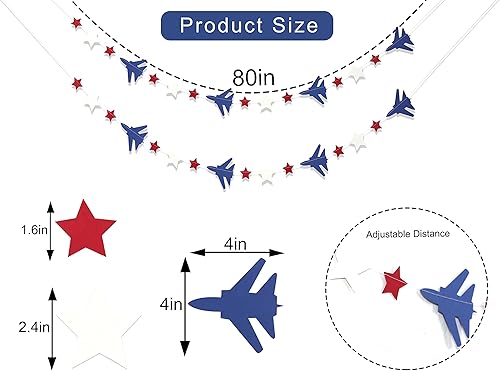 Miniatura 2 de Decoración de fiesta de luchador, graduación militar, pancarta de chorro, jubilación de pilotos, baby shower, decoración de fiesta de cumpleaños