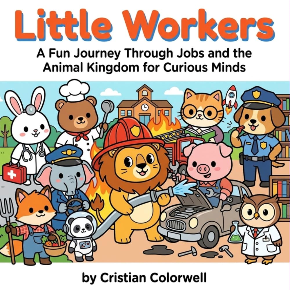 Little Workers: A fun journey through jobs and the animal kingdom for curious little minds
