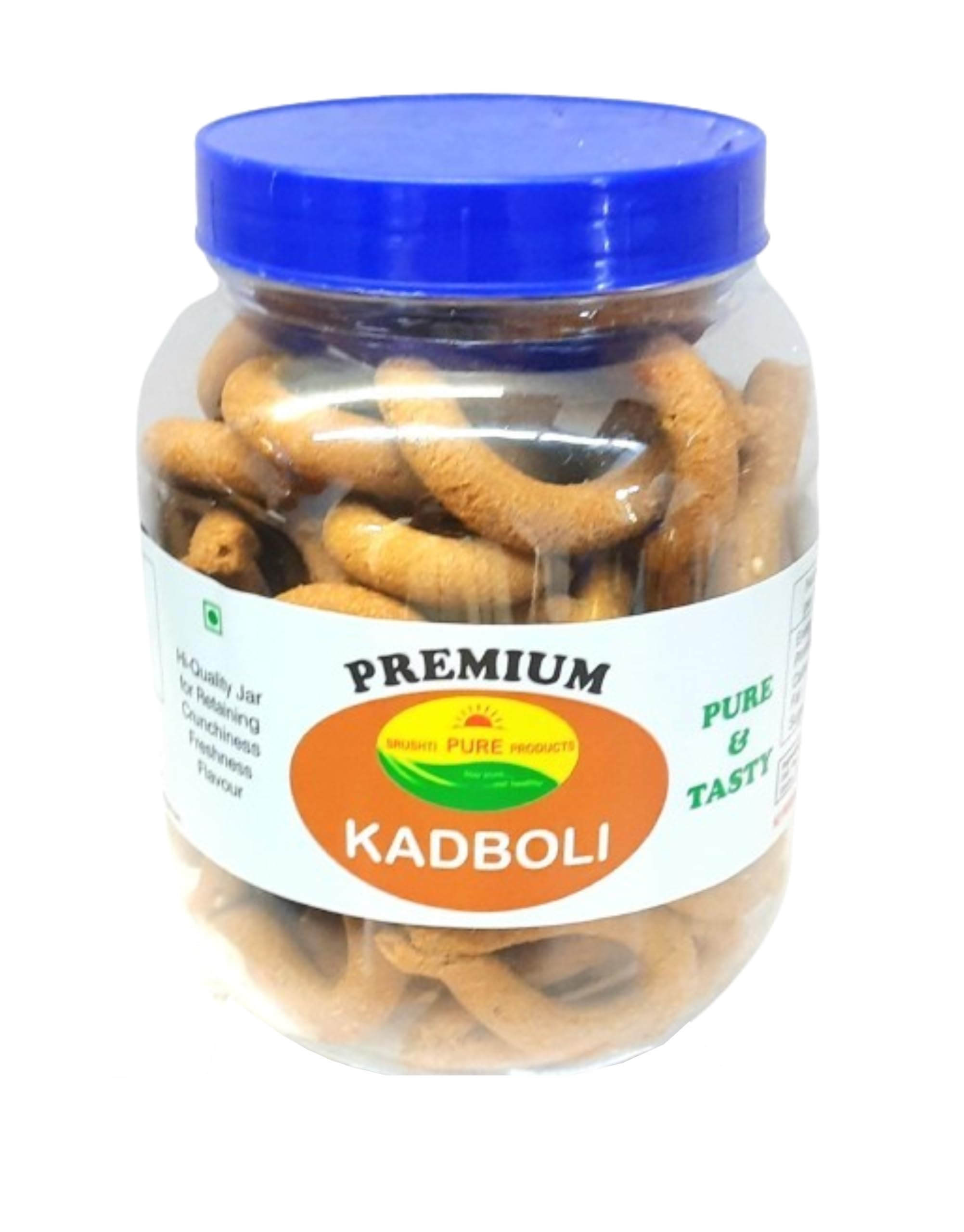 Srushti Pure Products Kadboli Premium Namkeen | Crispy & Crunchy Authentic Maharashtrian Snack in 300g Jar | Perfect for Snacking Anytime | Delicious Taste for All Ages | 300gm (B0DBD9MGVM) Amazon Price History, Amazon Price Tracker