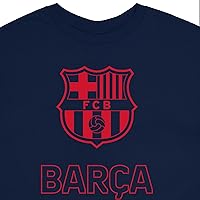 Vista 4 de Icon Sports Officially Licensed FC Barcelona Cotton T-Shirt - Unisex Adult