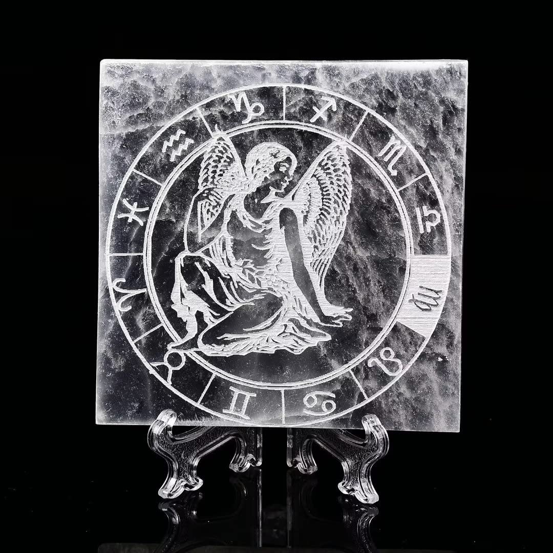 Selenite Crystal Charging Plate