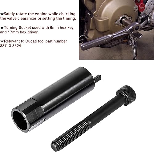 Miniatura 3 de Herramienta de torneado de cigüeñal para Ducati 1098 1198 1199 1299 848 Hypermotard Engine 1990 ~ 2020