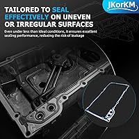 Vista 6 de 12612350 Junta de cárter de aceite, OS30693R Kit de juntas de cárter de aceite compatible con Chevy Silverado Suburban Tahoe Trailblazer GMC Sierra
