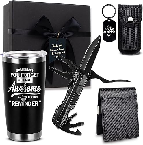 Regalos de cumpleaños para hombres, divertidos regalos de Navidad para él, Día del Padre para papá, aniversario que lo tienen todo para marido,