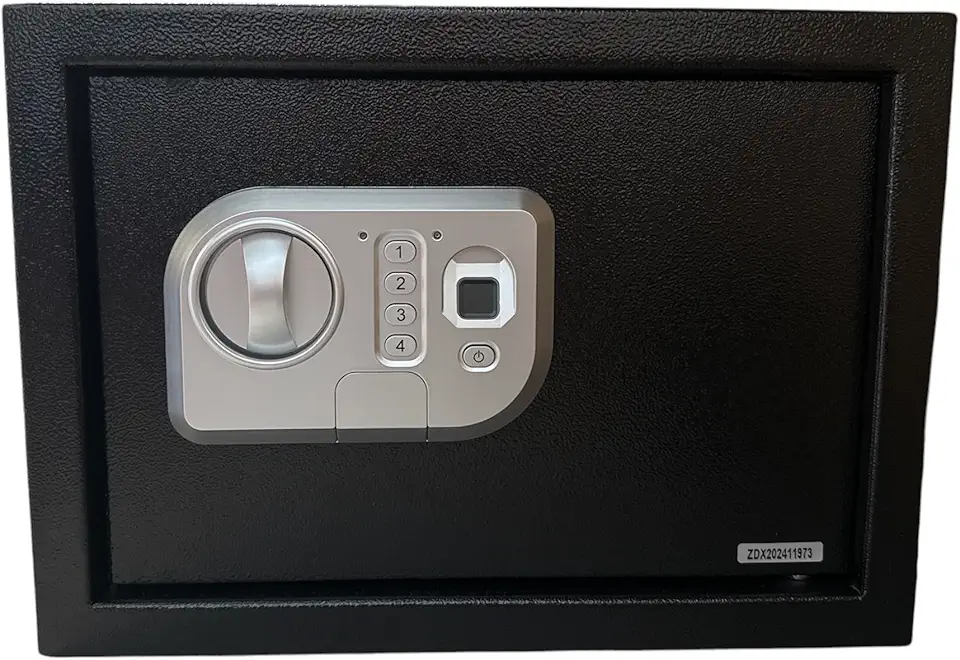 Cofre Eletrônico Digital Biometria 35x25x25 Até 100 Digitas