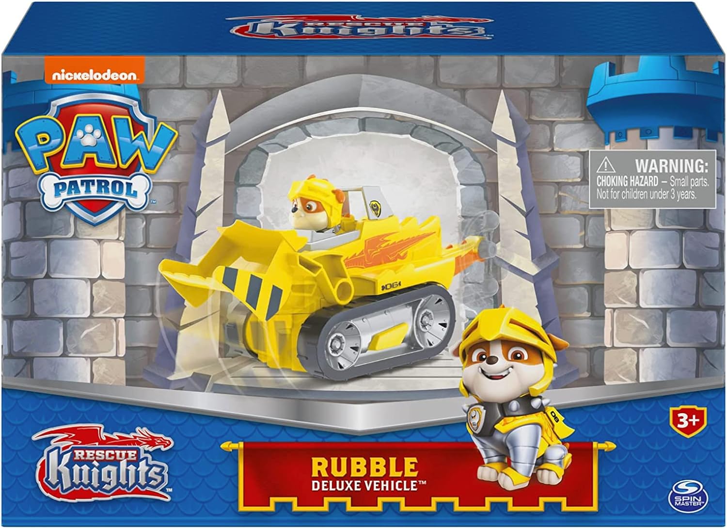 Paw Patrol - Knights Themed Vehicle - Rubble (6063587)