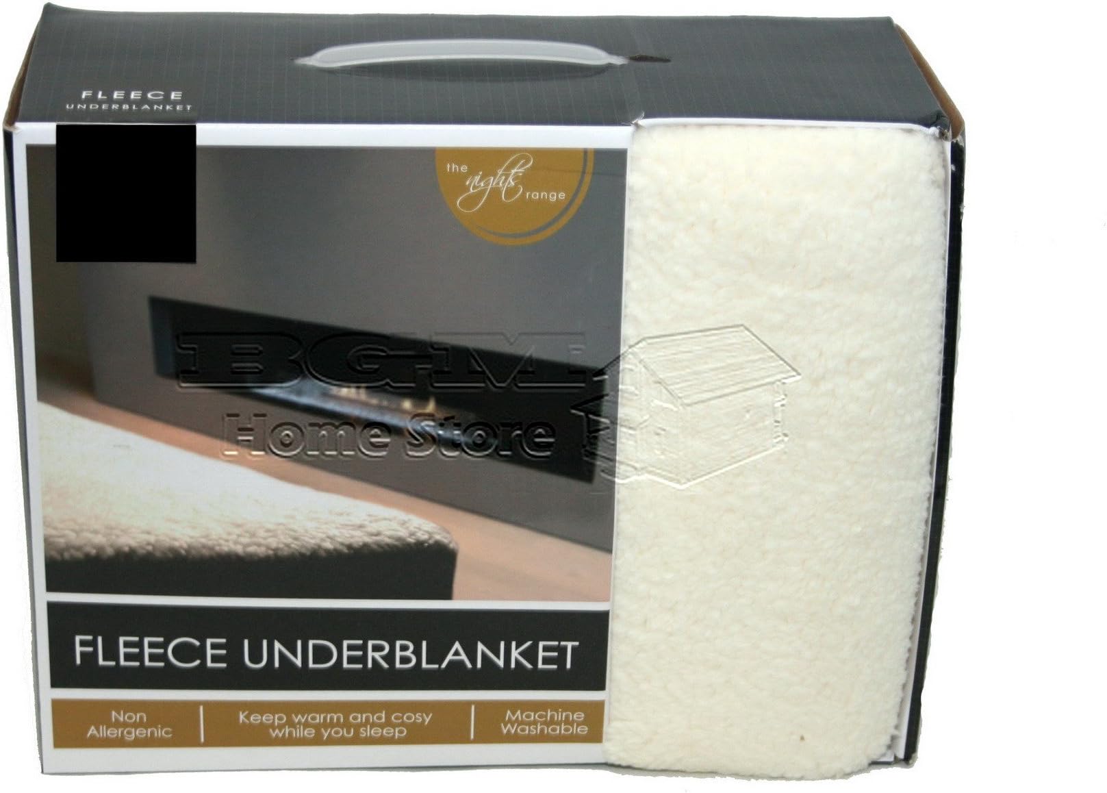 MATTRESS PROTECTOR FLEECE UNDERBLANKET LUXURY EXTRA DEEP FITTED BED COVER (COT BED) by NIGHTS