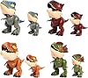 QLT QIAOLETONG Dinosaur Building Blocks Set