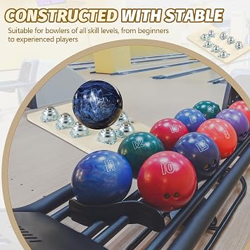 VioraWhite Bowling Ball Release Trainer Bowling Ball Motion Trainer Spinner 14 x 7.7 x 1 Inches Enhance Your Bowling Skills, Nice Your Hand and Release Position Game at Home Office Indoors