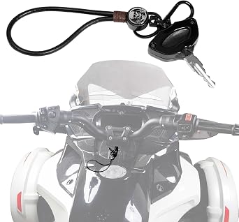 Key Holder Keychain Case for Can-Am Spyder RT F3 GS RS RS-S RT-S RT-L ST ST-L ST-S F3-S F3-L F3-T 2008-2024
